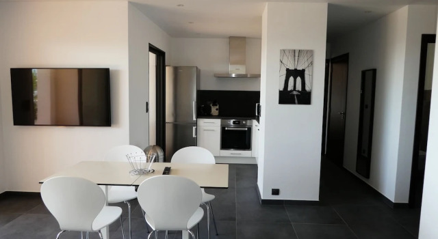 Апартаменты Superior c 1 комнатой с балконом Résidence Les Jardins du Fort
