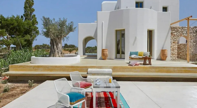 Luxury Villa Libra - Allparos Villas, Book Villa Pounta Grækenland