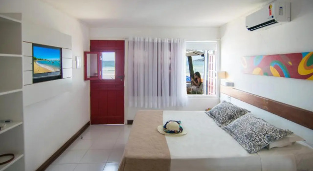 Двухместный номер Standard с видом на море Chez Pitu Praia Hotel