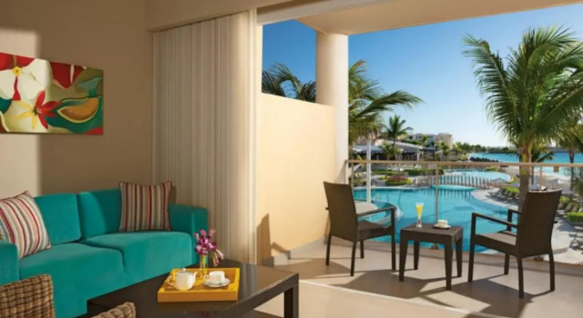 Двухместный полулюкс с видом на океан Dreams Jade Resort & Spa - All Inclusive