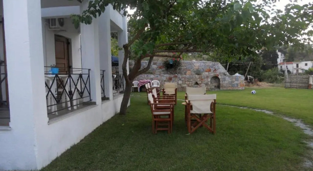 Студия с балконом и с красивым видом из окна Albatros