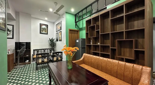 Кровать в общем номере Nineties Homestay