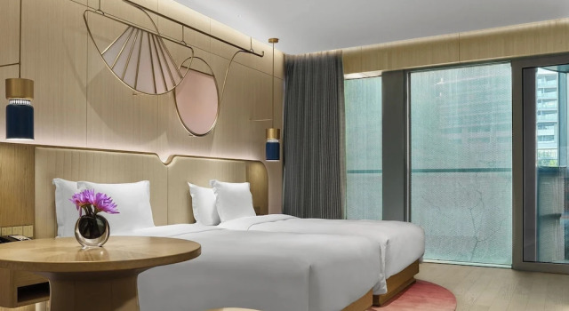 Четырёхместный номер Standard с видом на сад Xianghu Liberty Manor