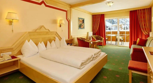 Двухместный полулюкс с балконом Hotel Venter Bergwelt