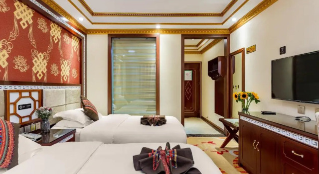 Двухместный номер Deluxe Floral Hotel · Shangri-la Blue Sky