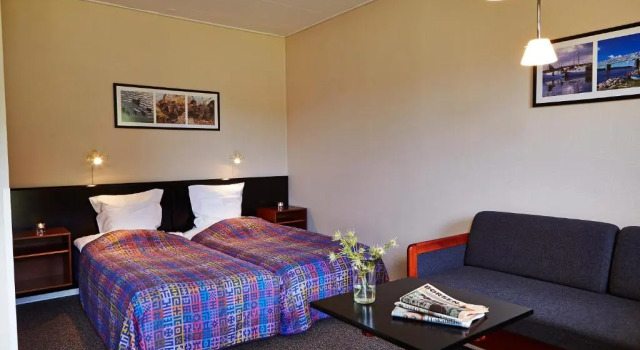 Komfort- dobbelt værelse Hotel Lyngheden