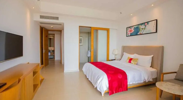 Люкс с видом на сад Sanya Fuhaitang Holiday Hotel