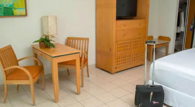 Двухместный номер Deluxe с балконом и с видом на город Hotel Casa Mexicana Cozumel