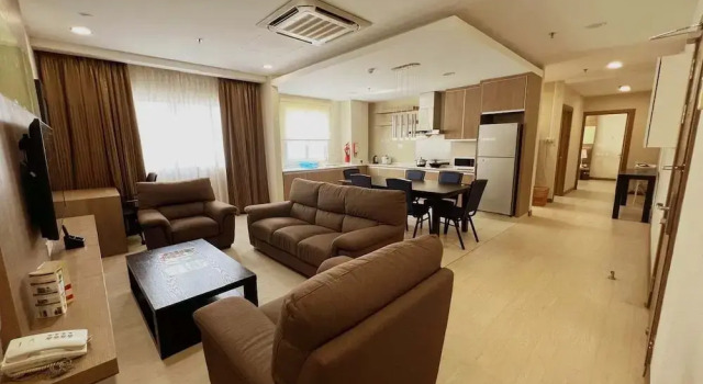 Апартаменты Deluxe с 2 комнатами Garden Sentral Hotel