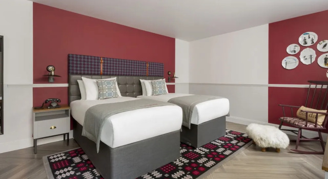 Четырёхместный номер Premium Hotel Indigo - Cardiff by IHG
