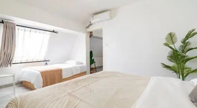 Семейный люкс с 2 комнатами Beihai Oak Bi'an Resort Hotel (Yintan)