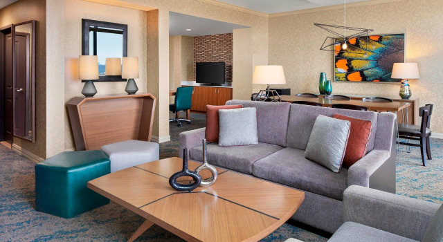 Двухместный люкс c 1 комнатой The Westin Crystal City Reagan National Airport