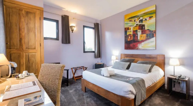 Standard double chambre Hotel restaurant Spa Disini Montpellier Est, The Originals Relais