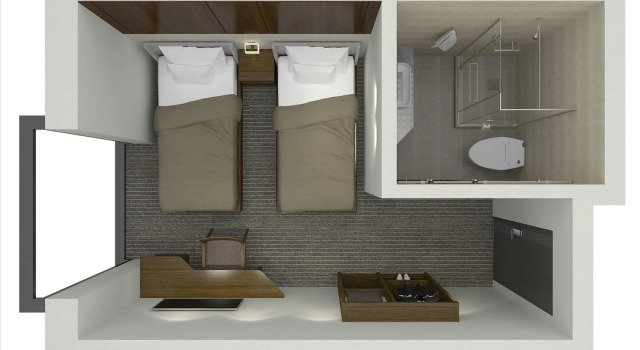 Номер Standard Porter Square Hotel