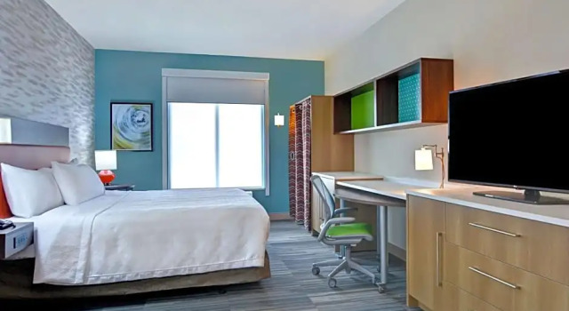 Двухместная студия-люкс Hearing Accessible Home2 Suites By Hilton Savannah Midtown, Ga