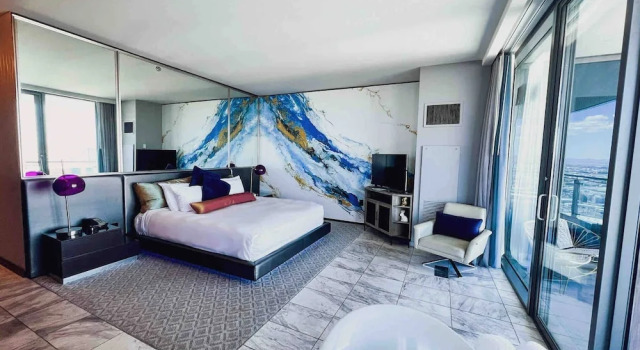 Panoramic Strip Views Open Balcony Free Parking High Floor Sleeps 4, Book Lejlighed Lejligheder i Paradise., Lejlighed