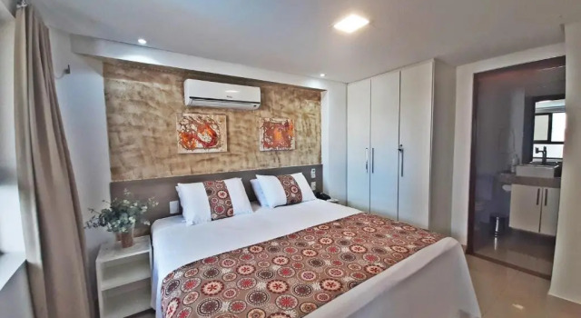 GoldFlat Cabo Branco, Забронировать Отель Отели Жуан-Песоа с парковкой, рядом с Социальная коммерческая служба Жуан-Песоа, Парковка