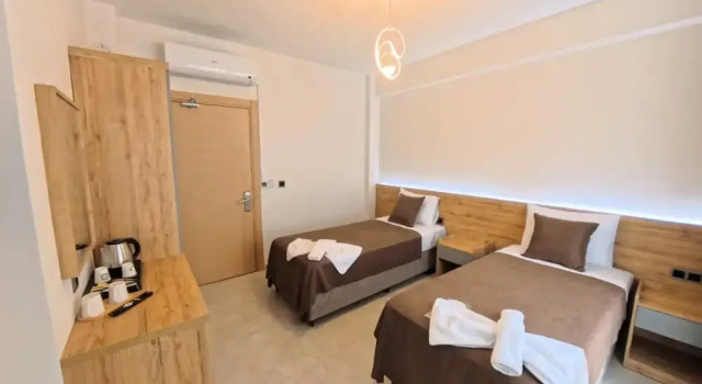 Двухместный номер Deluxe с балконом и с видом на сад Naturalis Pamukkale Otel