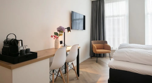Номер Comfort Snoozz Hotels Bolsward Boutique hotel zonder receptie met digitale sleutel