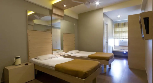 Двухместный номер Deluxe с красивым видом из окна Sandhya Residency