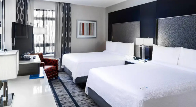 Четырёхместный номер Standard Fairfield Inn & Suites by Marriott Boston Cambridge