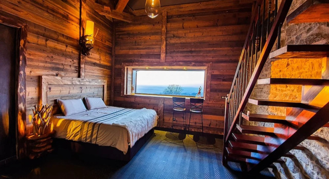 Люкс Deluxe Chambres dhôtes Le Repère des Anges et SPA