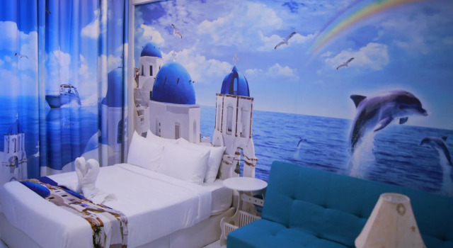 Двухместный номер Deluxe Santorini Hotel Melaka
