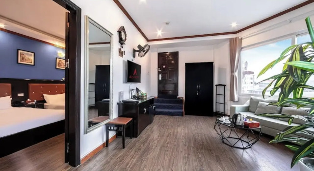 Семейный номер Standard с видом на город A25 Hotel - 96 Hai Bà Trưng