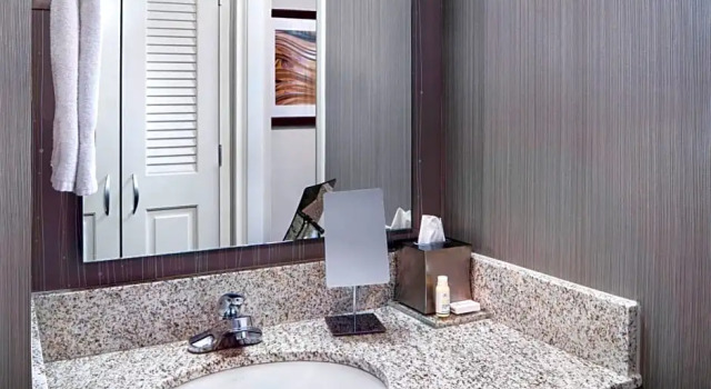 Номер Standard с красивым видом из окна Courtyard By Marriott Jersey City Newport