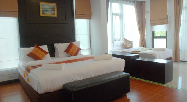 Двухместный номер Superior с балконом Nattha Waree Hot Spring Resort and Spa