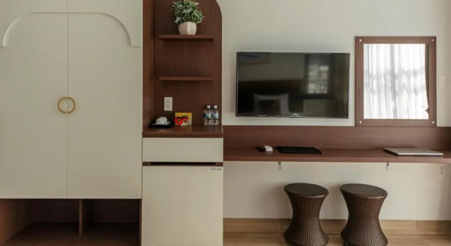 Двухместный номер Deluxe с балконом Heaven Villa Hotel Nha Trang