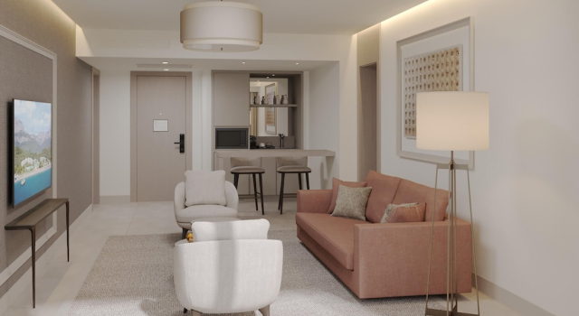 Двухместный люкс Park Building Superior Corner с видом на море Отель Mirage park resort