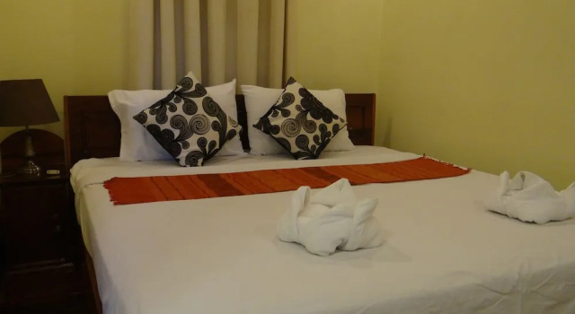 Двухместный номер Deluxe с балконом и с красивым видом из окна Villa Somphong
