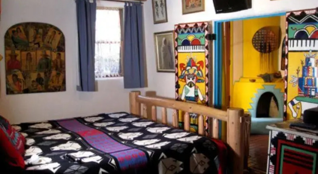 Люкс с видом на сад La Dona Luz Inn an Historic B&B