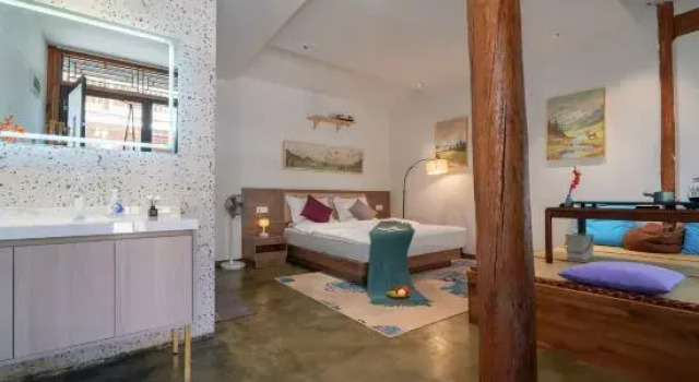 Люкс с видом на внутренний двор Lijiang Shuhe Romantic Time Boutique Homestay