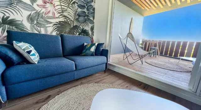 Le Pétrel Bleu - Appartement sur la plage des Tortues à Saint-Leu, Prenota Appartamento Saint-Leu Saint-Paul