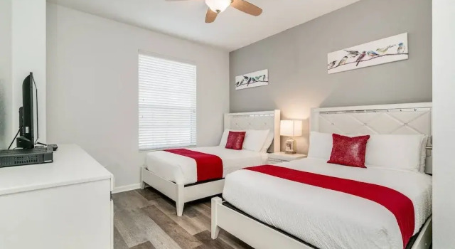 Roomy and Modern 3bd/2ba Home With Balcony #3vc201, Rezerwuj Apartament Hotele w Kissimmee z basenem, Basen