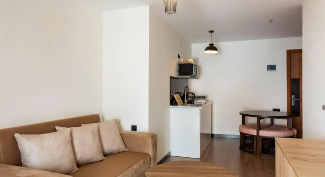 Bright and Cozy 1BR Apartment In Marshall Gudauri Project, Rezervovat Apartmán Gudauri 