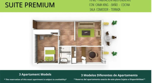 Appartement Suites Vilar America