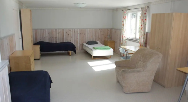 Коттедж с видом на озеро Liljeholmen Herrgård Hostel