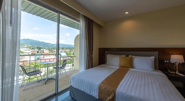 Двухместный номер Deluxe с видом на горы Blue Beach Grand Resort And Spa