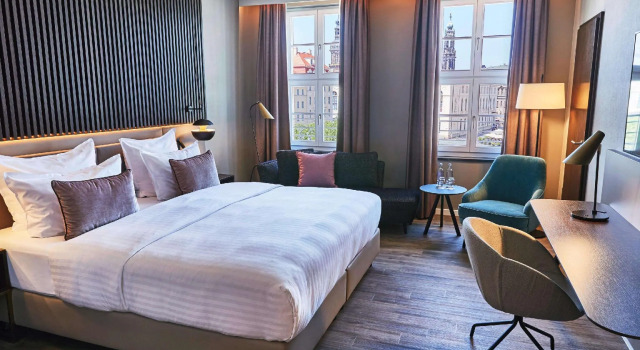 Номер Deluxe Steigenberger Hotel de Saxe