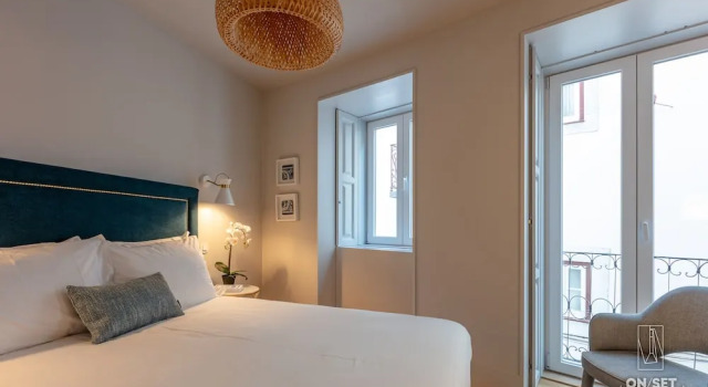 Семейные апартаменты с 2 комнатами с балконом ON/SET Alfama - Lisbon Cinema Apartments