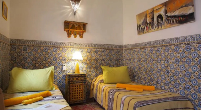 Двухместный номер Standard с красивым видом из окна Riad Dar Tiflet