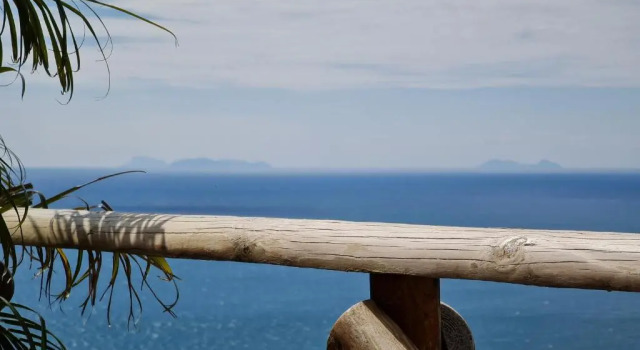 Коттедж Villino Cetarola Terrazza Panoramica Vista Mare con Parcheggio