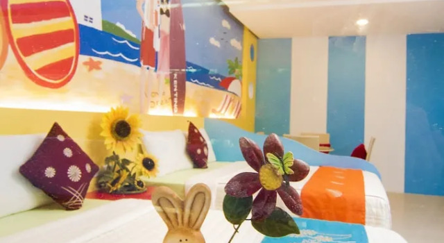 Четырёхместный номер Deluxe с балконом Ocean Star B&B