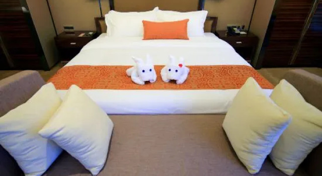 Люкс с видом на горы Yongding Tianzi Hot Spring Holiday Resort Longbowan Hotel