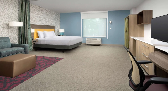 Двухместная студия Accessible Home2 Suites by Hilton Orlando Downtown, FL
