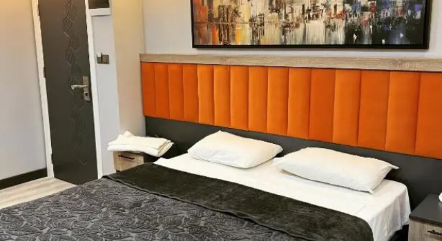 Двухместный номер Deluxe с балконом и с видом на море Temel Park Otel