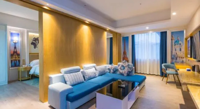 Люкс с красивым видом из окна Kyriad Marvelous Hotel Dongguan Songshan Lake Dalingshan Store